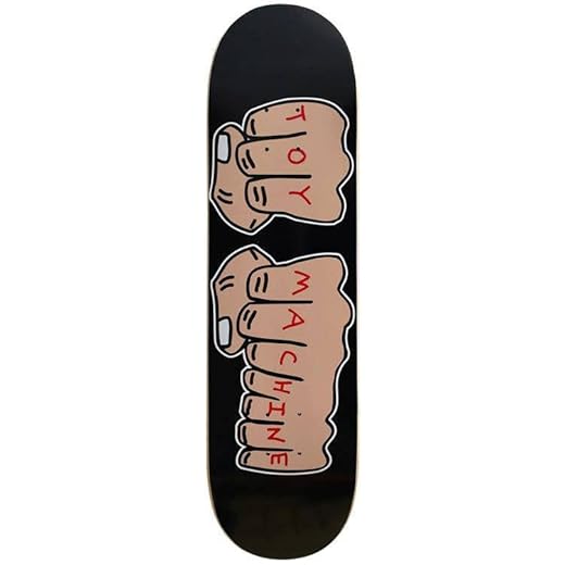 Toy Machine New Fists 004 Skateboard Deck - 8.50"