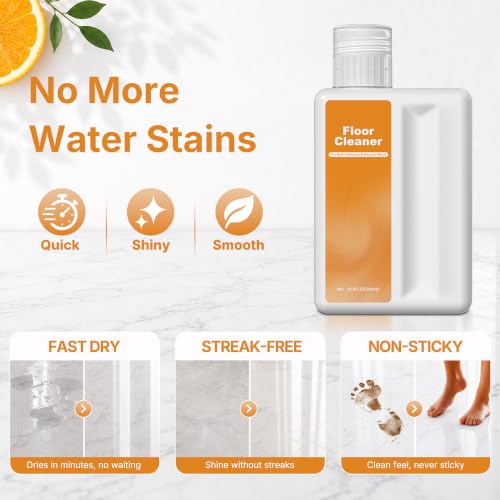 Image of Floor Cleaning Solution Compatible with Shark Vacmop Cleaner & Hydrovac