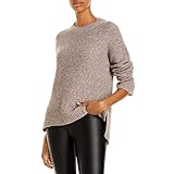 Theory Women's Karenia Marled Cashmere, Iris Melange Multi, XL