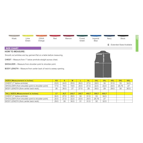 AFC Men's Windproof Nylon Vest Fleece Lined Performance Coat3