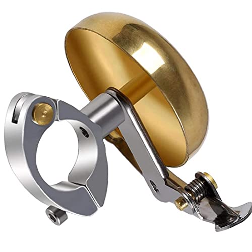 Fietsbel, Retro Messing Bike Bell Met Crisp Sound Gereedschap Voor Fietsers Te Volwassenen Kids Racefiets Mtb Mountain… - Image 8