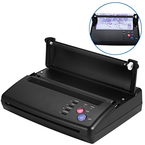 Tattoo Transfer Machine, Professional Copier Printer Stencil Machine A5 A4 Tattoo Copier Thermal Printer Printed Paper for Paper(Us)