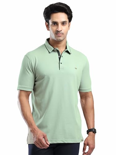 Image of STELLERS Men's Premium Softberry Pique Polo T-Shirt | Feather Touch Feel |Regular Fit| Odour Resistant| Anti-Static| Wrinkle Free | Quick Dry | Stretchable | Lightweight | Sweat-Proof