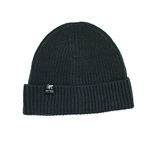 Bonnet en tricot Dressed in Music Play WITH ME noir stretch pour adulte