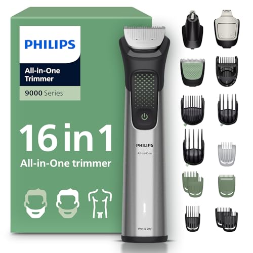 Image of Philips MG9532 /15 Series Men's Care Set, 16-in-1 for Face Hair and Body Waterproof, Rechargeable Shaver