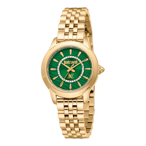 Just Cavalli Animalier JC1L333M0035 - Reloj Dorado para Mujer, Color Dorado