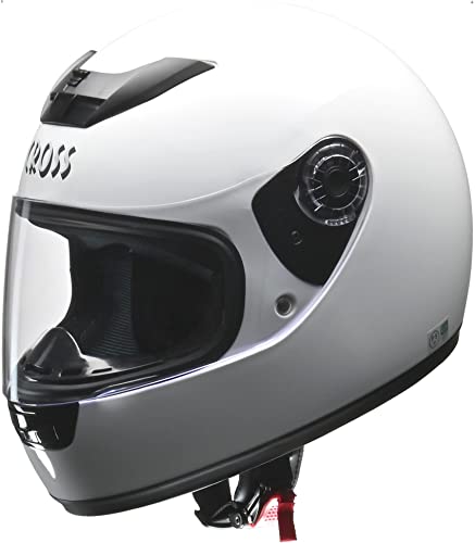 【人気商品】リード工業(LEAD) バイクヘルメット フルフェイス CROSS リード工業(LEAD) バイクヘルメット CROSS CR-715 ホワイト フリーサイズ