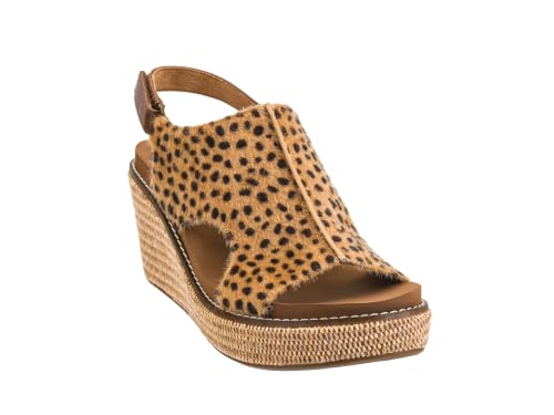 Image of Corkys Footwear Womens Carley Wedges, Featuring Corkys EVA Foam Cushioned Insoles, A 2.5 Inch Heel, Lightweight For All Day Wear, And Hook And Loop Closure