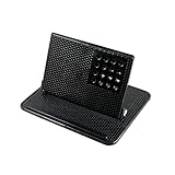 Support de téléphone de voiture réglable : matériaux en silicone et en respectueux de , forte capacité d'adsorption équipée d'un coussinet antidérapant sur fond, pas besoin d'avoir de tomber même en cas de brusque, assure la sécurité de votre équipement, support de téléphone de voiture