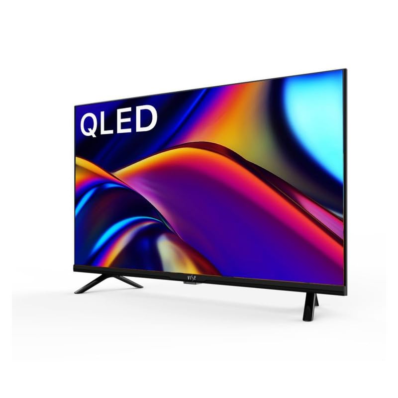 Image of VISE 108 cm (43 inches) 4K Ultra HD Smart QLED TV with Voice Assistant and Built in Wi-Fi VS43QWA2B (2023 Model Edition)
