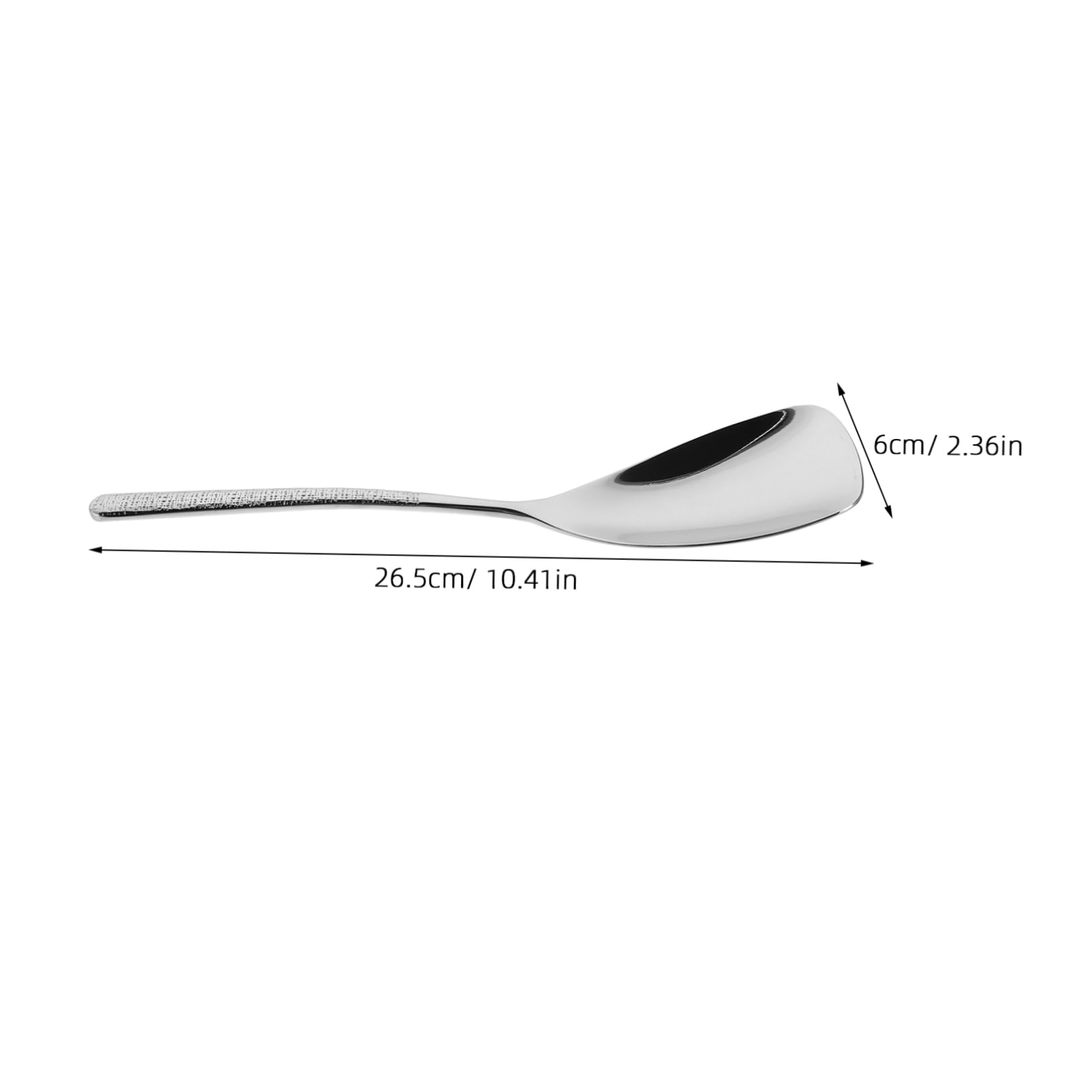 CIYODO Stainless Steel Hammered Serving Spoon Versatile Kitchen Tool for Serving Rice Salads and Dishes and Easy to Clean Essential for Cooking and Buffet Gatherings