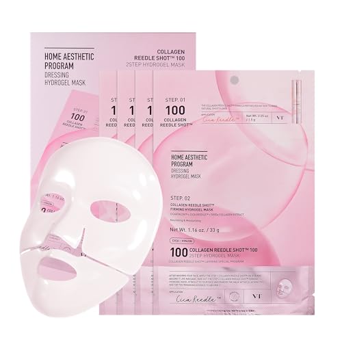 VT COSMETICS Collagen Reedle Shot 100 2-Step Hydrogel Mask(34.5gx...