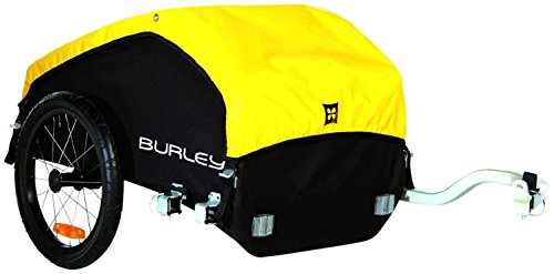 Burley Design Nomad, Aluminum Touring Cargo Bike Trailer , Yellow/Black