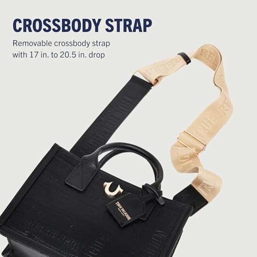 Bolso Tote Moderno con Logo Mega True Religion miniatura 4