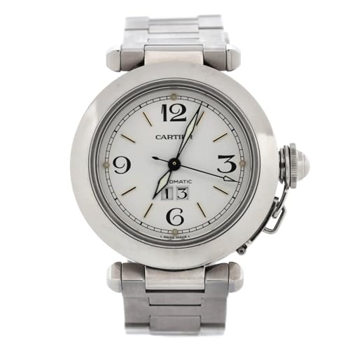 Pre-Loved Pasha C Big Date Automatic Watch Stainless Steel 35