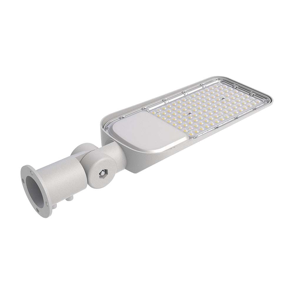 V-Tac Pro Vt-59st Armatura Stradale Led Chip Samsung 100w 100lm/w Corpo Grigio 4000k Ip65 - 2120426