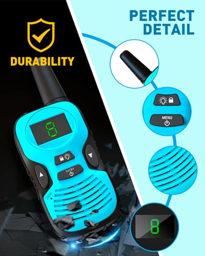 Hetyue WALKIE-TALKIES Talkies For Kids Long Range thumb #2