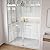 FEKEWIO Soft Close Shower Doors Double Sliding 62-66" W x 76" H Frameless 3/8"(10mm) Clear Tempered SGCC Glass Stainless Steel Hardware Towel Bar Handle (DS13-Chrome)