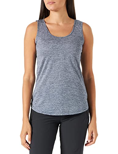 CMP, Melange Jersey Sleeveless T-Shirt 100% Pl, Blue, D46