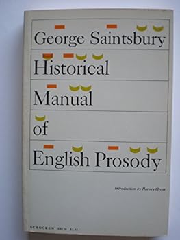 Paperback Historical Manual of English Prosody Book
