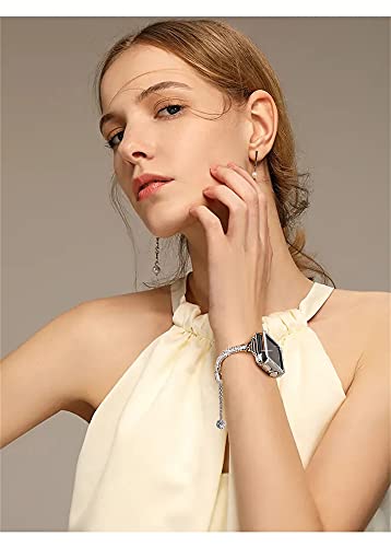 Secbolt Bling Bands Compatible With Apple Watch Band 44Mm With Case, Women Dressy Metal Bracelet With Rhinestone Bumper For Iwatch Se Series 6/5/4, Silver #TOP4