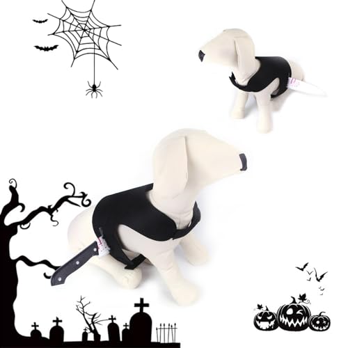 TAIZER Halloween Haustier Kostüm Hundekostüme Pet Anzug Halloween Party Kostüme für Hunde und Katzen Cosplay