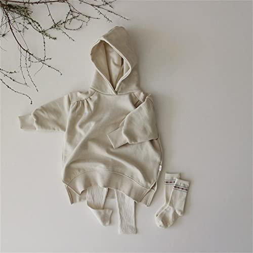 Baby Newborn Infant Girls Boys Spring Autumn Solid Long Sleeve Hooded Hoodie Tops Clothes Boys Hooded Sweatshirts2