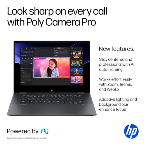 Image of HP OmniBook X Flip 2-in-1 Laptop, 2026 AI Computer, Intel Ultra 7 Processor