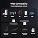 Questyle QCC Dongle Pro [MFi Certified] USB-C Bluetooth Audio Adapter with LDAC,aptX Lossless&aptX-Adaptive,Low Latency Bluetooth 5.4 Dongle for PS5,Wireless Lossless Transmitter for PC/Headphones