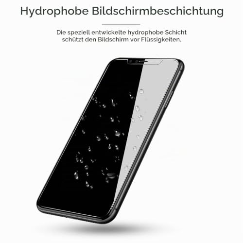 OMOTON 4 Stück Schutzfolie für iPhone 11/iPhone XR/iPhone 12/iPhone 12 Pro – Ansicht 8