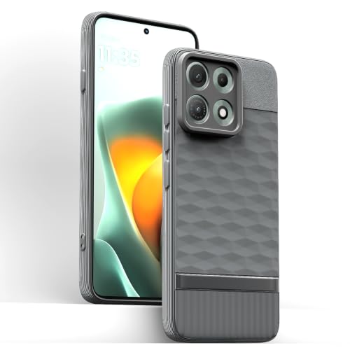 Image of Outlouders Back Cover for Motorola Moto Edge 70 Max 5G | Full Camera Protection | TPU Soft Flexible Shockproof Bumper Case (Grey)