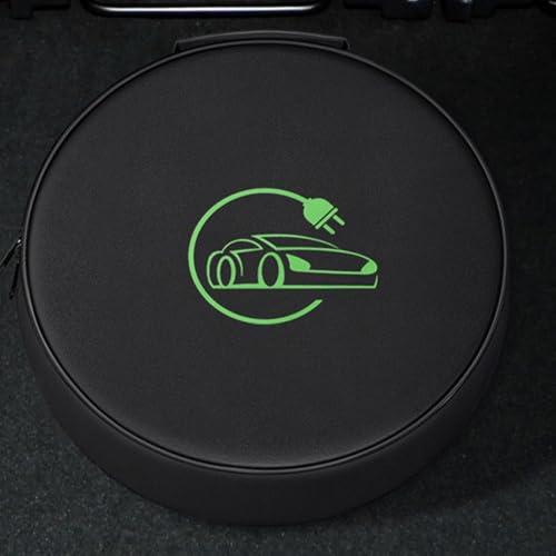 Almacenamiento para cargador EV texturizado para guardar cable de carga automóvil sin ensuciar 6