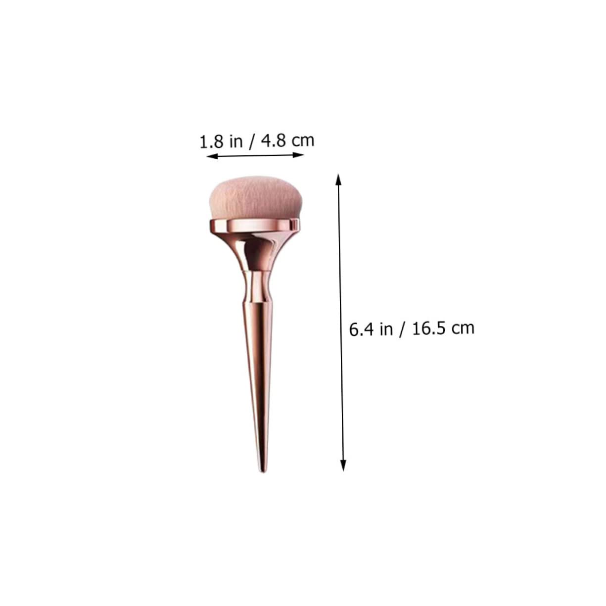 Set di Pennelli Trucco 9 Pezzi Manico Dorato Elettroplaccato | Set Beauty Professionale, Fibre Artificiali e Abs, Adatto per Regalo San Valentino, Festa della Mamma e Natale