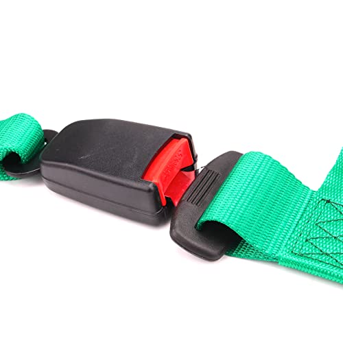 Spaorcco 4 Point Racing Harness Snap-In 2" Safety Seat Belt Buckle For Most Car,Sim Rig,Utv,Rzr,Sxs,Go Kart And Golf Cart Harness #TOP3