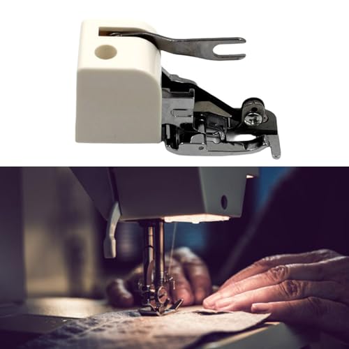 Pie prensatelas cortador lateral para máquina de coser miniatura 5