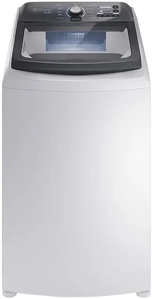 Máquina de Lavar Electrolux 14,5kg Branca Efficient Cesto Inox Jet&Clean 220v LEE15