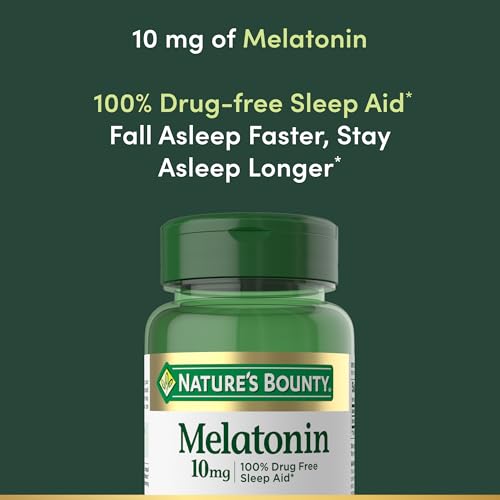 Nature's Bounty 10mg Melatonin Capsules - Image 3