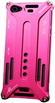 Transformers Aluminum Metal Frame Bumper Case cover for iPhone 5 5G Hot Pink