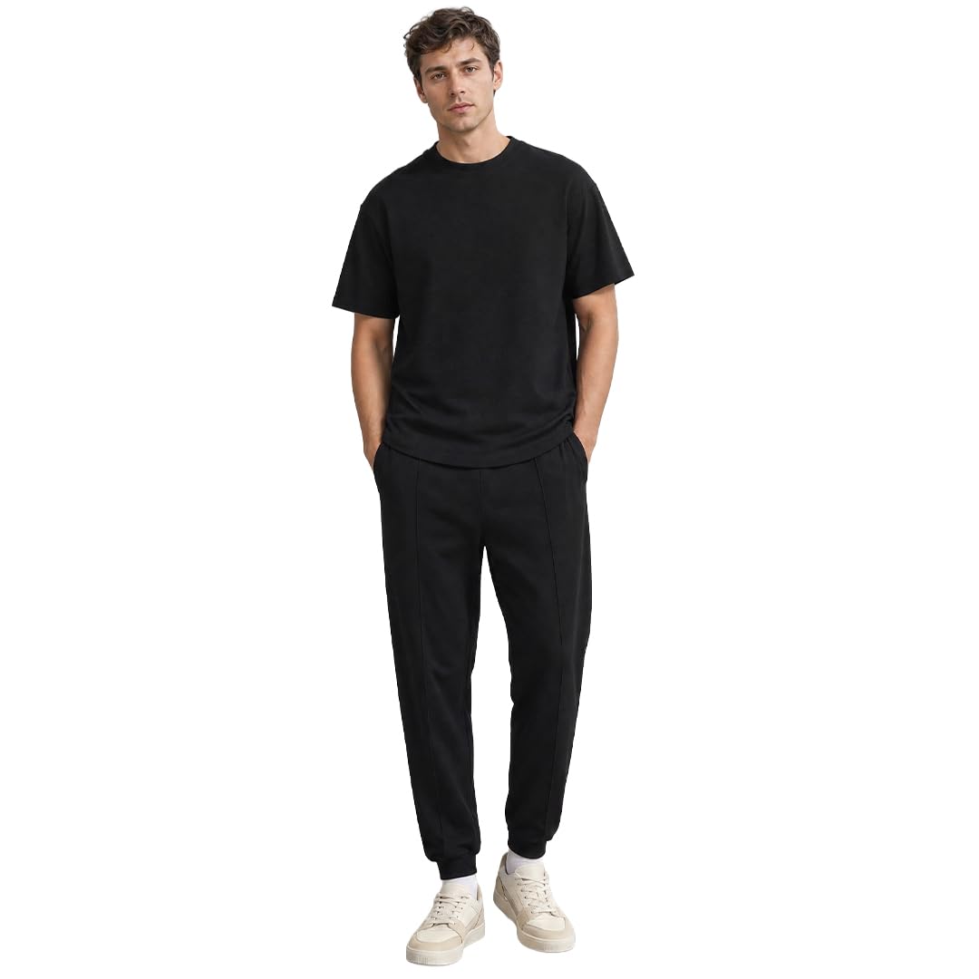 nobero Men's Cotton Blend Casual Style Co-Ord Sets-picture-34
