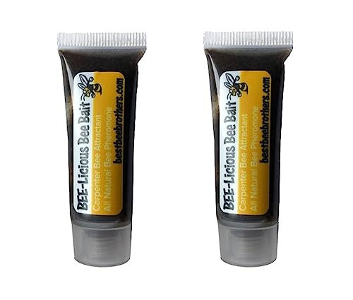 image for Best Bee Brothers Beelicious, Bee Bait for Bee Traps. Carpenter Bee Tr