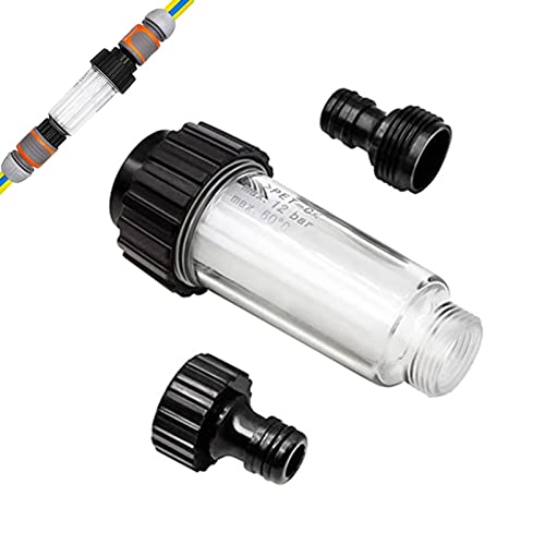 1Pcs Filtre pour Nettoyeur Filtre Tuyau Arrosage,pour Nettoyeurs Haute Pression Pompe de Jardin Connexion 3/4 Pouce | Compatible avec Kärcher 4.730-059.0