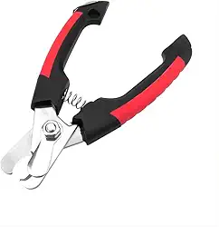 Alicate Cortador de Unha para Cachorro e Gato Médio e Grande Porte – Profissional Aço Inox com Trava de Segurança e Mola – Tesoura Pet Robusta, Corte Preciso e Sem Dor