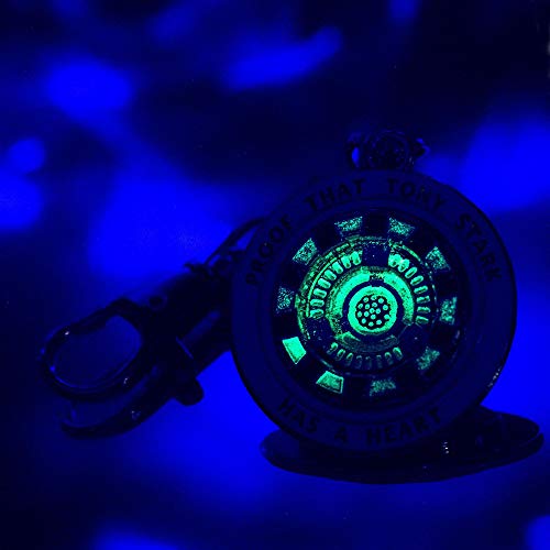 Iron Man Marvel Tony Has A Heart 3D Metal Key Chain