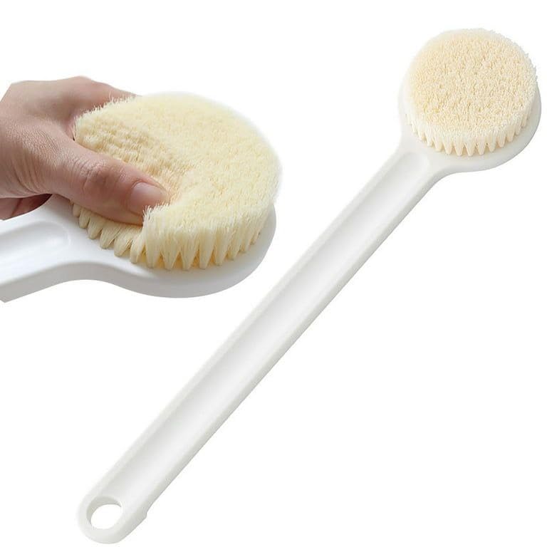 SHKAYTO (1Pcs) Shower Brush with Soft Bristles, Long Handled Back Bcrubber for Shower,Body Exfoliator for Bath or Dry Brushing Bath Scrubber with Scalp Massager for Men & Women.-picture-30