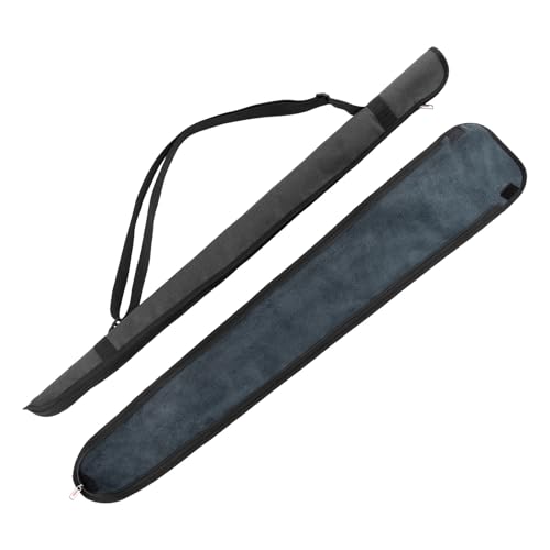 Image of Kingshion 35" Umbrella Bag, Wet Umbrellas Bags with Shoulder Strap Waterproof Anti Dust Reversible Umbrella Cover Carry Case for Storage Travel Home Car - Dark Grey