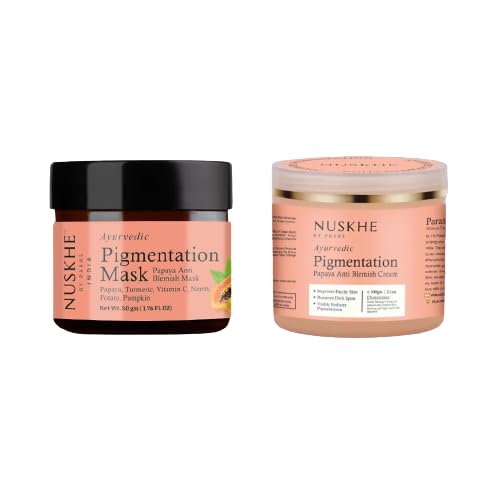 NUSKHE BY PARASPapaya Pigmentation Combo for Men and Women (Pigmentation Cream and Pigmentation mask)