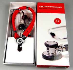 Red Sprague Rappaport Stethoscope From Valuemed®