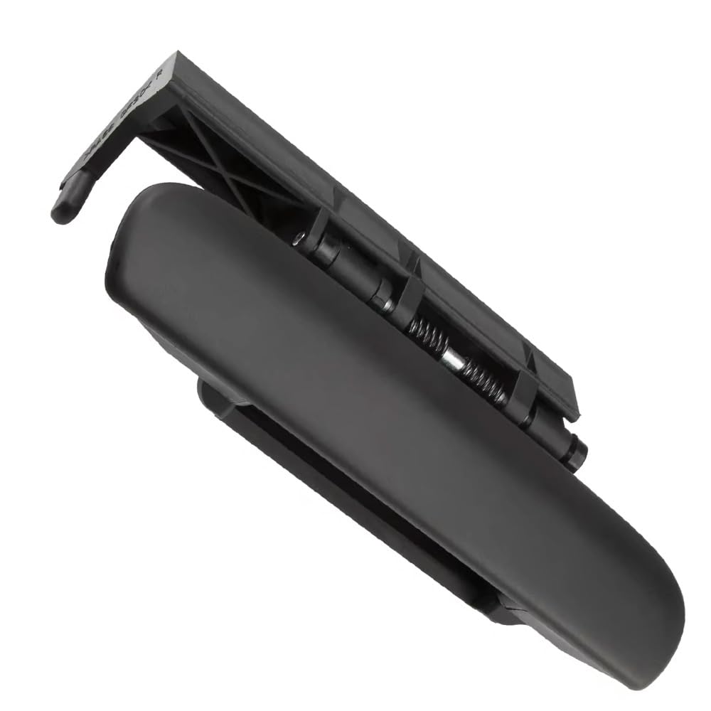 Manija exterior derecha, manija de puerta de coche, manija exterior negra compatible con Citroen Xsara 1997-2005, delantero derecho/trasero derecho