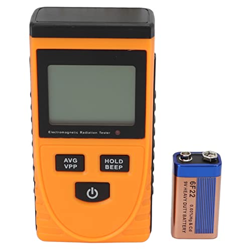 Medidor Digital de Radiación EMF con Alarma 12.5x6x3cm
