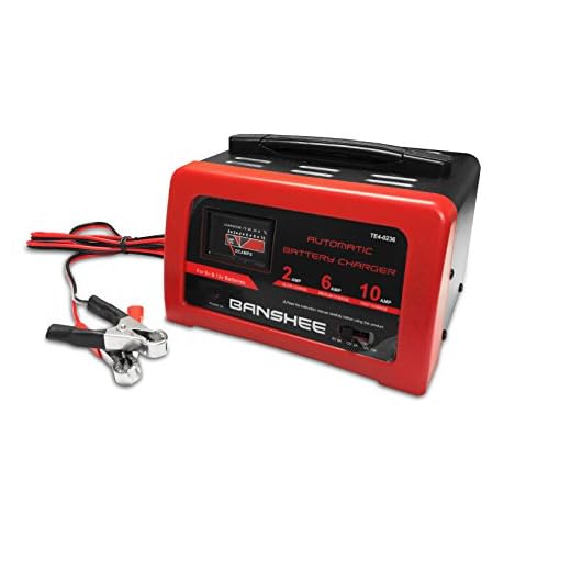 10 Amp 6/12 Volt CAR Battery Charger MAINTAINER DEEP Cycle AGM